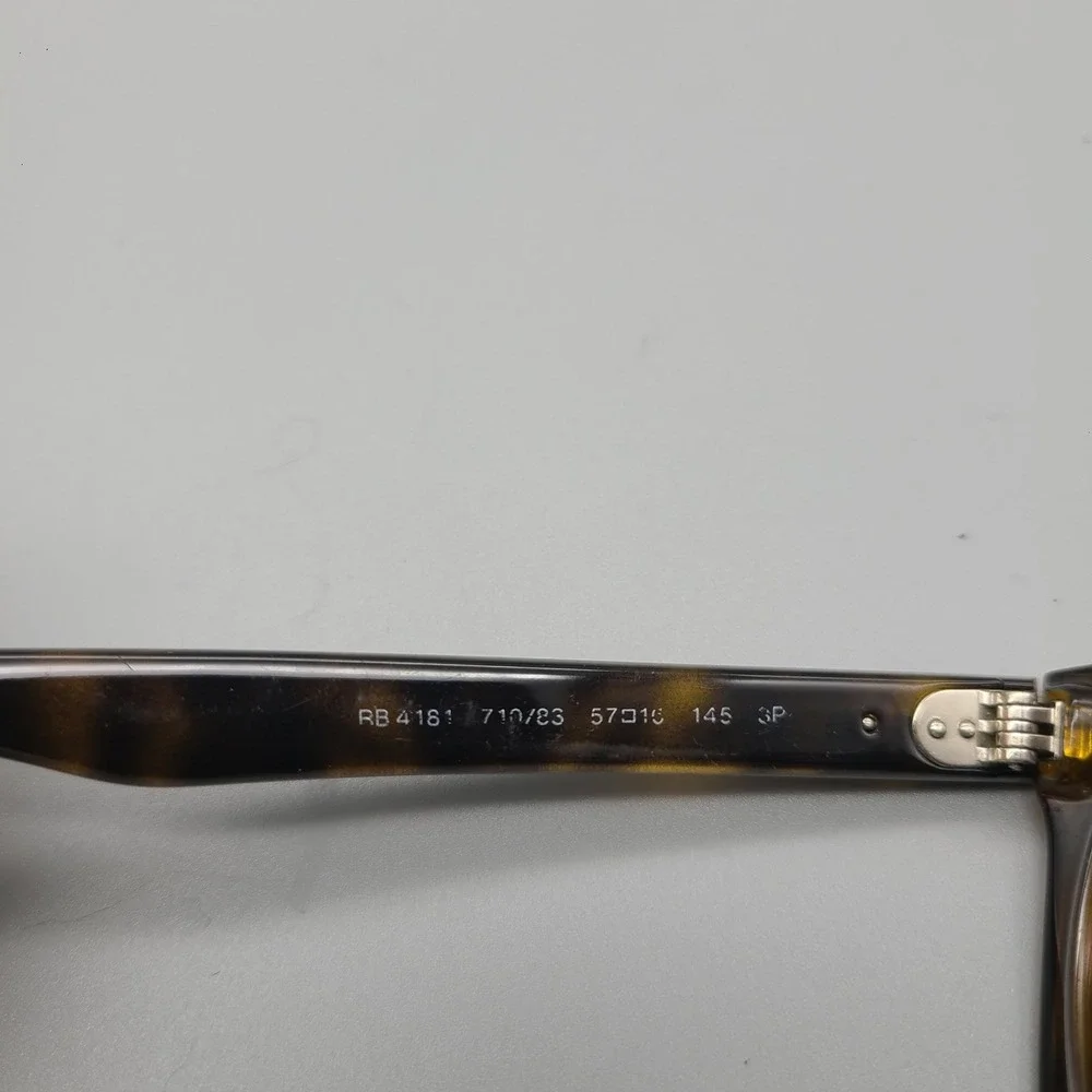 Ray-Ban RB4181 710/83 Light Havana Tortoise Polarized Sunglasses 57mm Frame Only